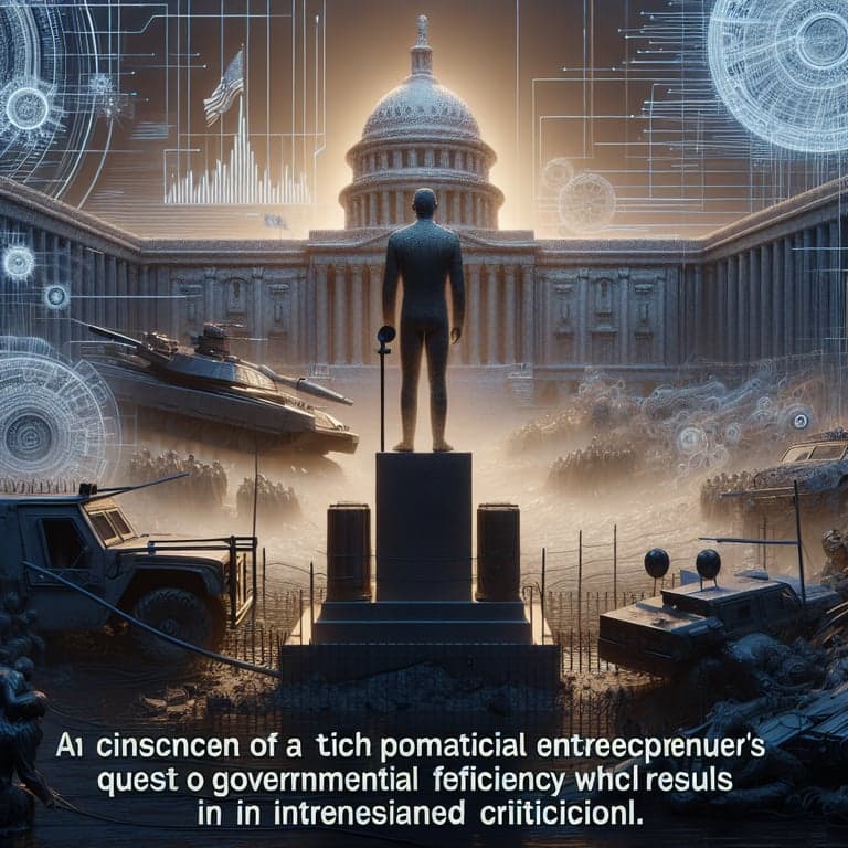 Elon Musk's DOGE: The Controversial Quest for Government Efficiency Meets Fierce Backlash