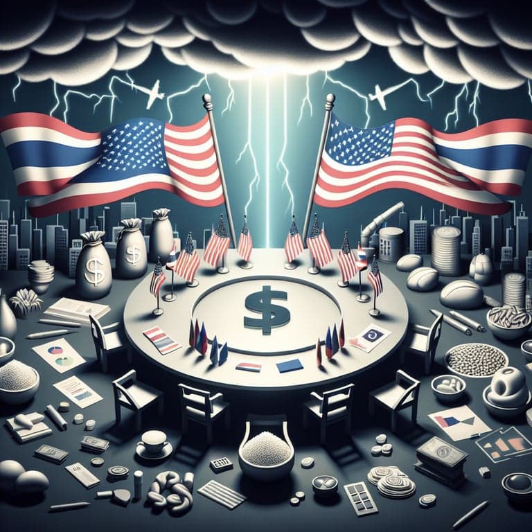 U.S.-Thailand Trade Talks Heat Up: Retaliatory Tariff Risks Loom