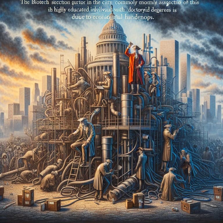 Boston's Biotech Sector Stumbles: Ph.D.s Struggle Amid Economic Woes