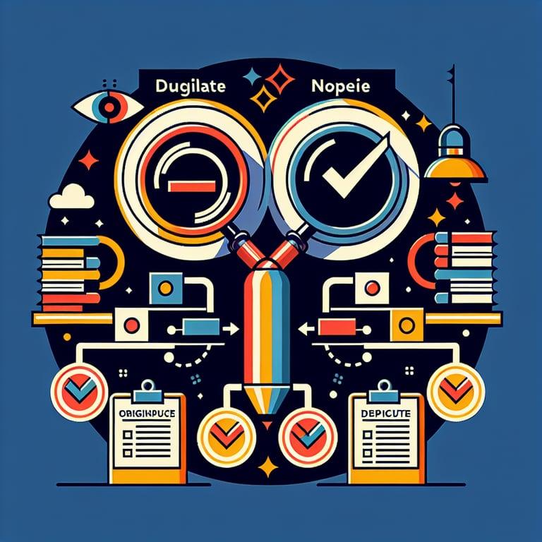 Banner for Duplicate or Nope? Duplichecker's Free Plagiarism Checker Reviewed!
