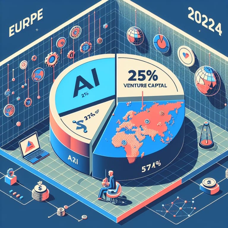 AI Startups Snag 25% of Europe's VC Funding in 2024!