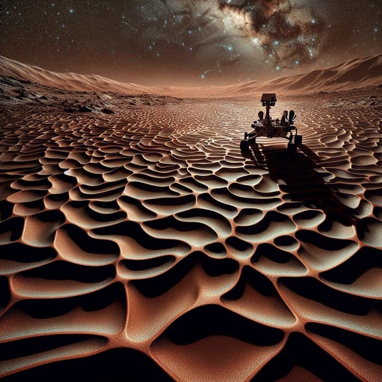 Mars Mystery Deepens: Curiosity Uncovers a Secret Lattice of Bizarre Ridges in Gale Crater!