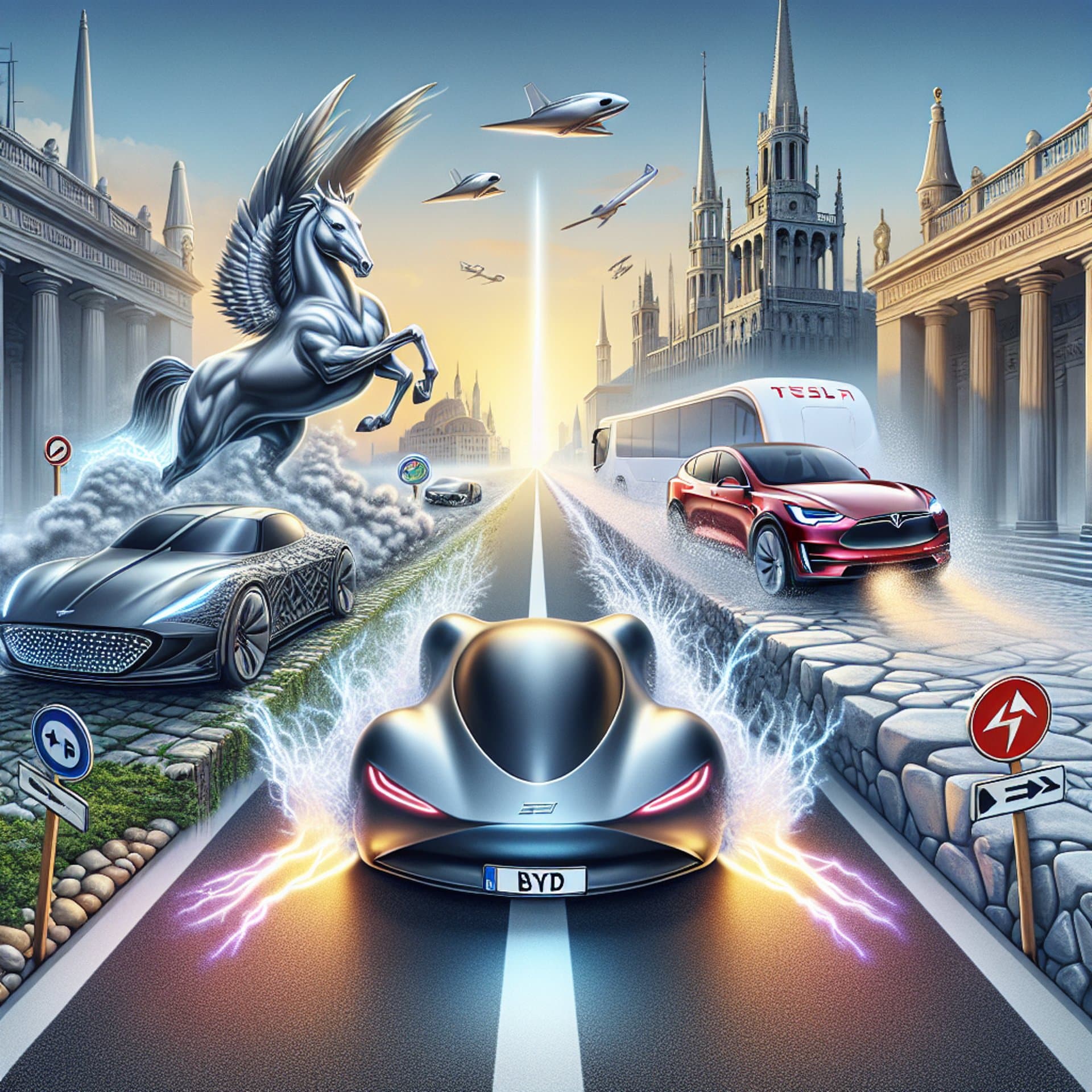 Tesla's European Tumble: EV Sales Stumble as BYD Speeds Ahead!