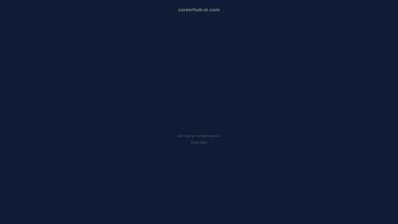 CareerHub AI screenshot