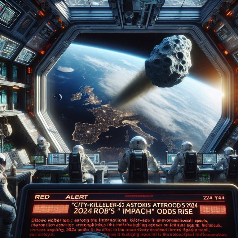 NASA Red Alert: City-Killer Asteroid 2024 YR4's Impact Odds Rise!