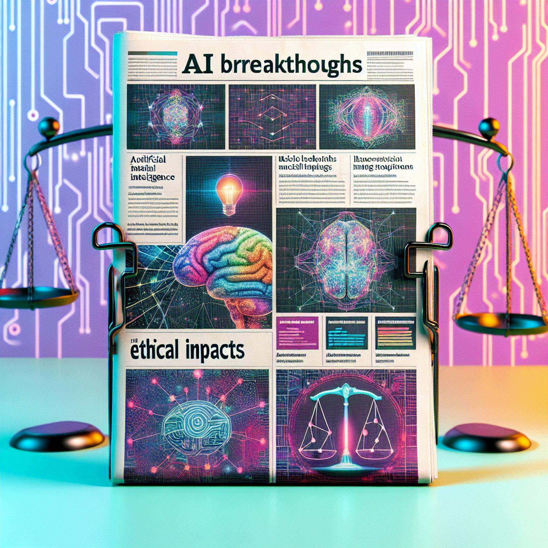 Banner for AI/ML News Roundup: Breakthroughs and Ethical Challenges Take Center Stage