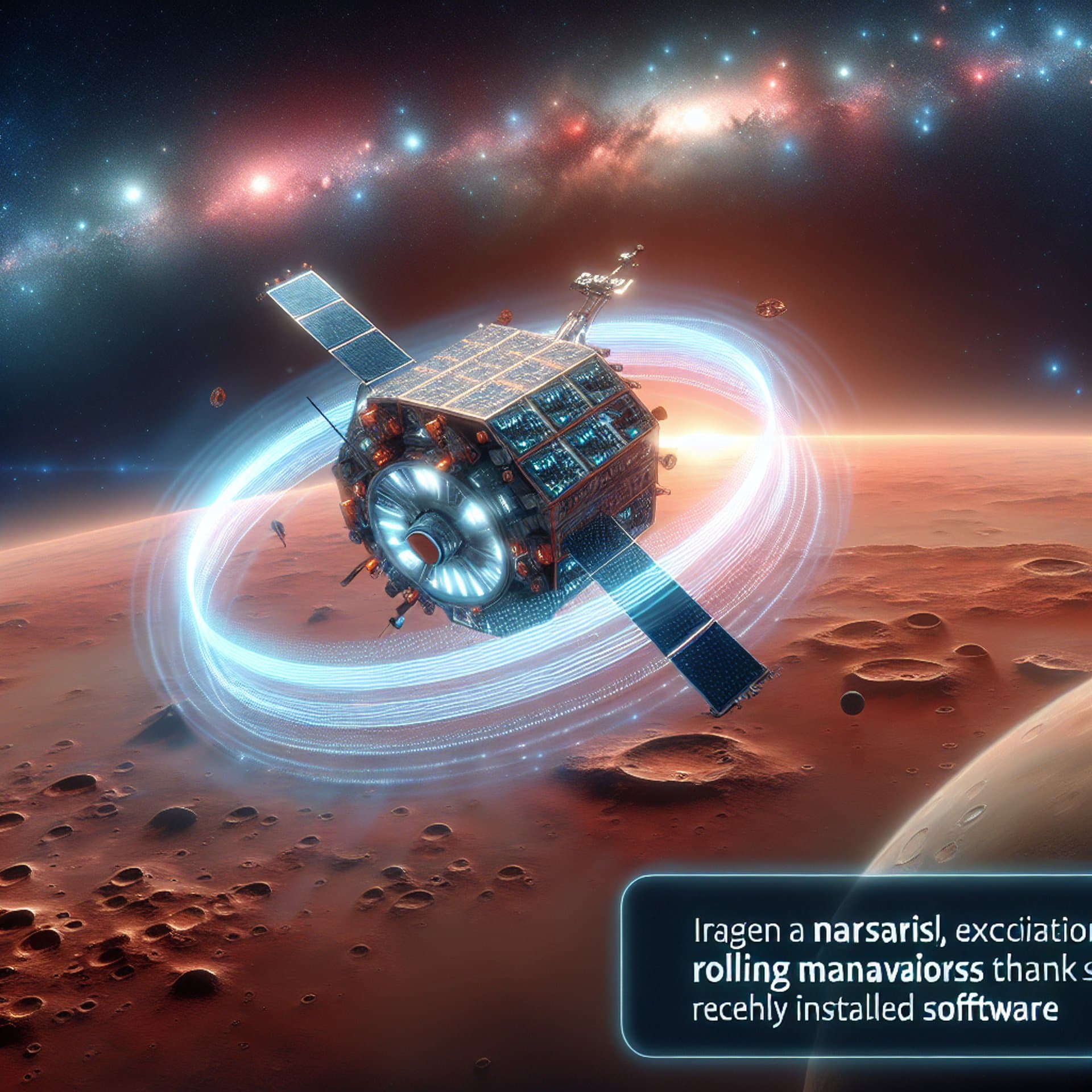 NASA's Mars Orbiter Learns New Tricks: Software Update Allows Rolling Maneuvers