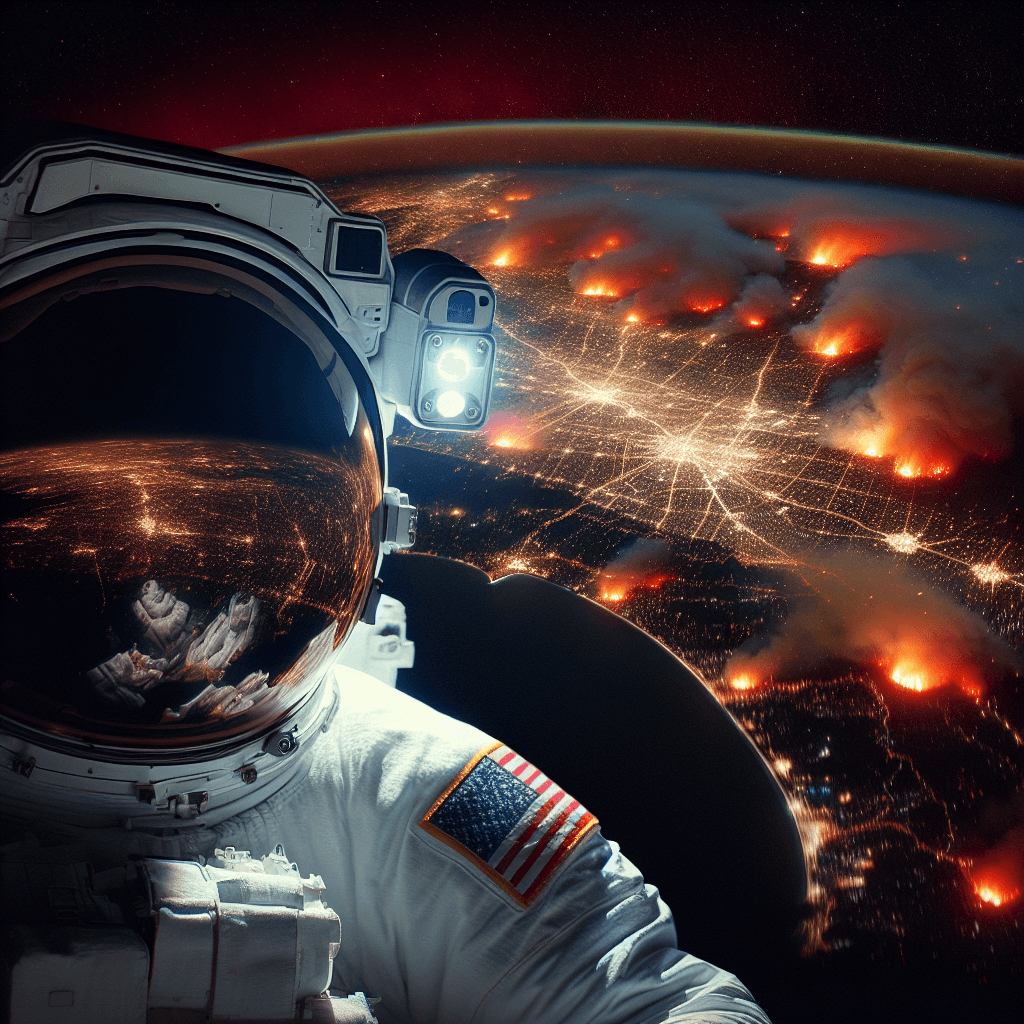 NASA Astronaut Snaps Stunning Views of LA Wildfires From Space