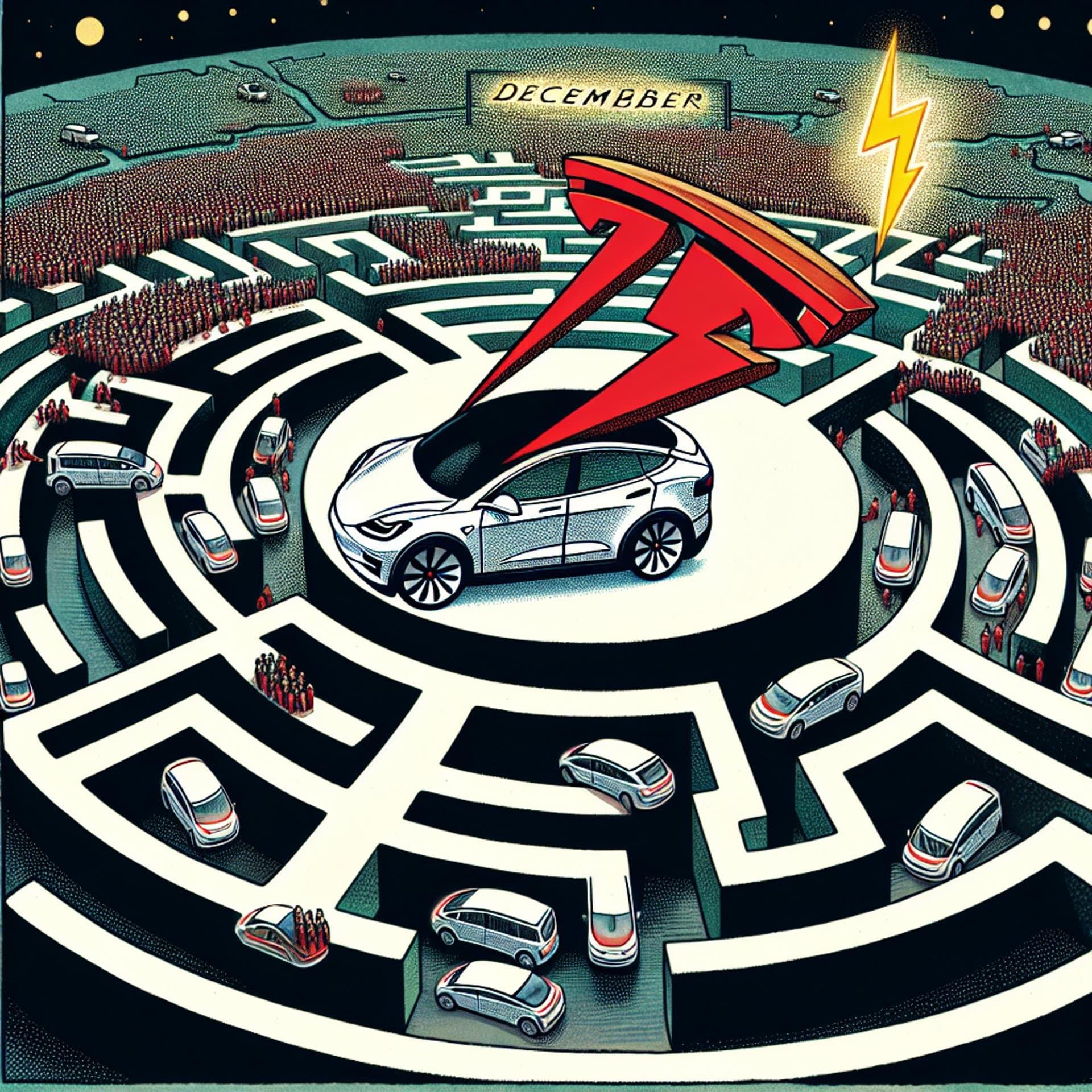 Tesla Navigates China's EV Market with Record-Breaking December Sales