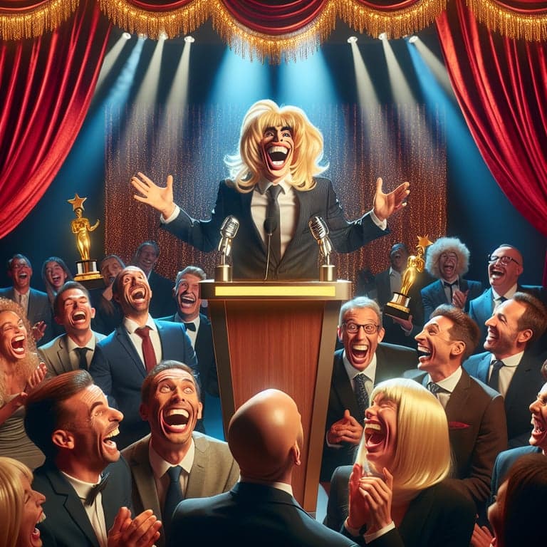 SNL's 'Trump Awards' Skit Delivers Satirical Fodder with a Comedic Twist!