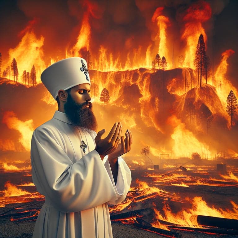 Pope Francis Offers Prayers Amidst Devastating California Wildfires