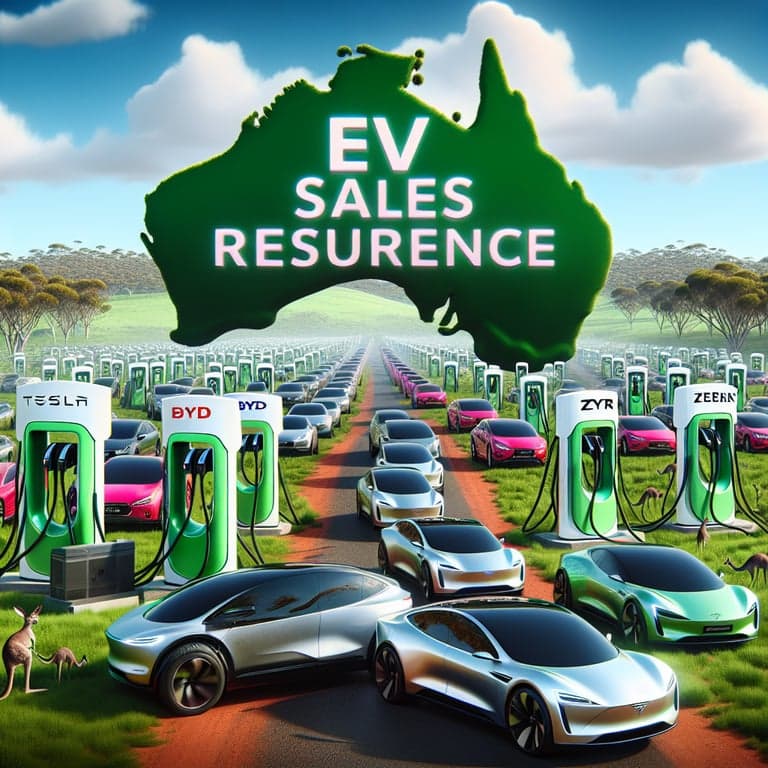 Tesla, BYD, and Zeekr Lead Australia's EV Sales Resurgence in February 2026