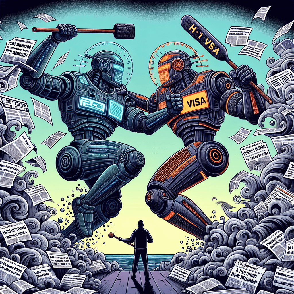 Tech Titans Clash Over H-1B Visa Controversy: Elon Musk Stirs Debate