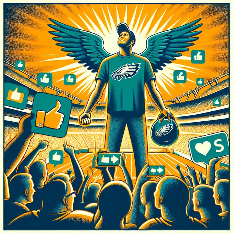 Robert Williams Jr.: Eagles Superfan to Social Media Sensation!