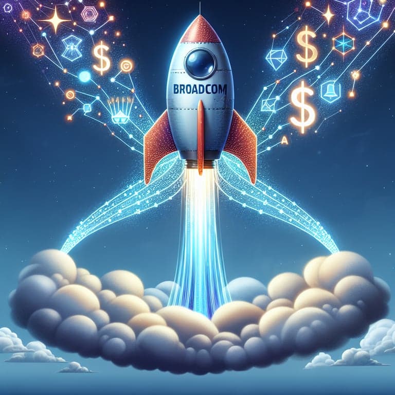 Broadcom Rockets to New Heights: AI Demand Fuels Sales Surge