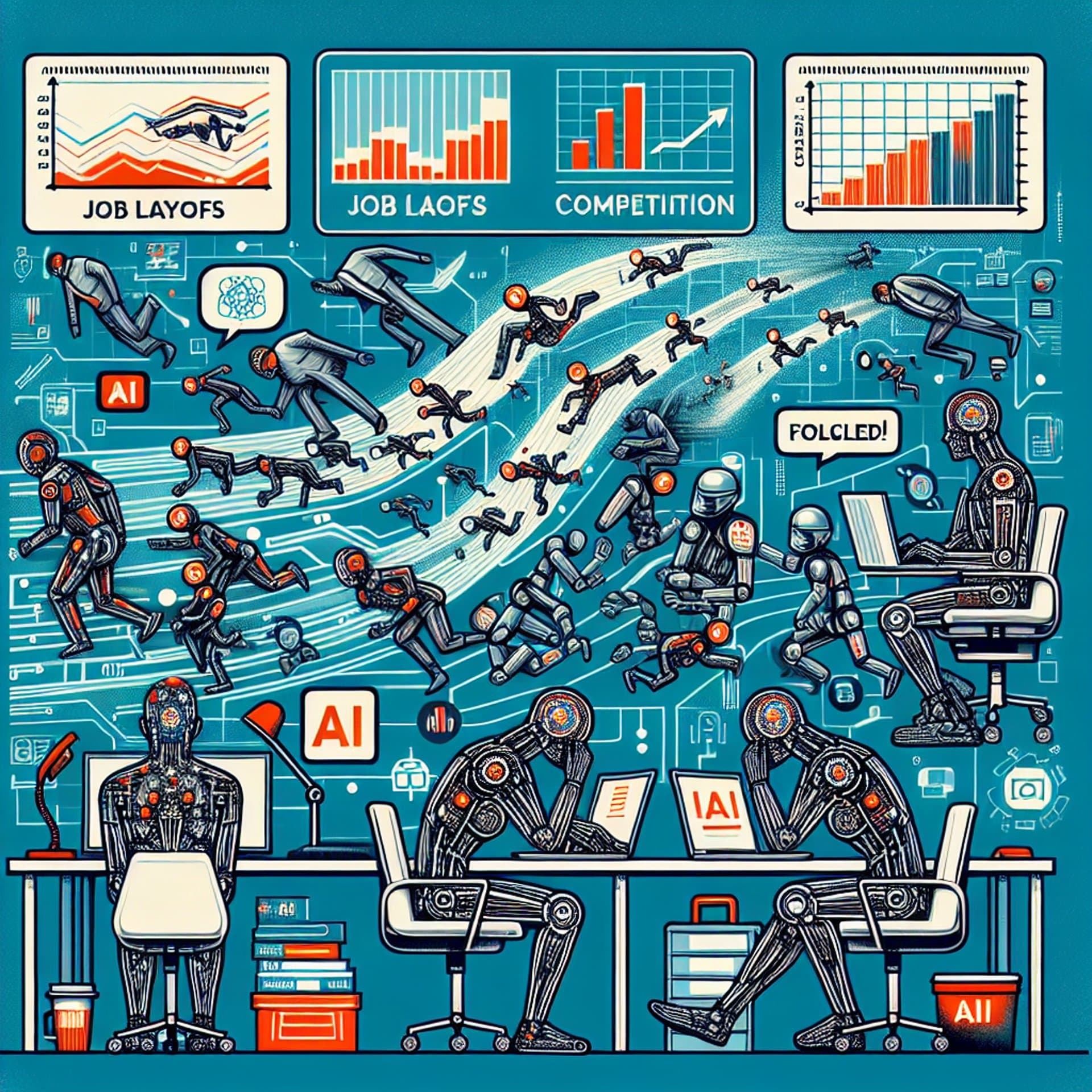 Tech Industry Faces a Turbulent 2025: Layoffs, AI Competition, and Trump's Ambitious AI Plans