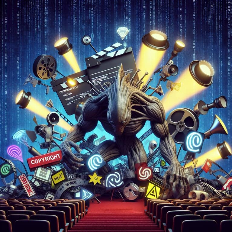 Hollywood Titans Unite Against AI Copyright Relaxation!