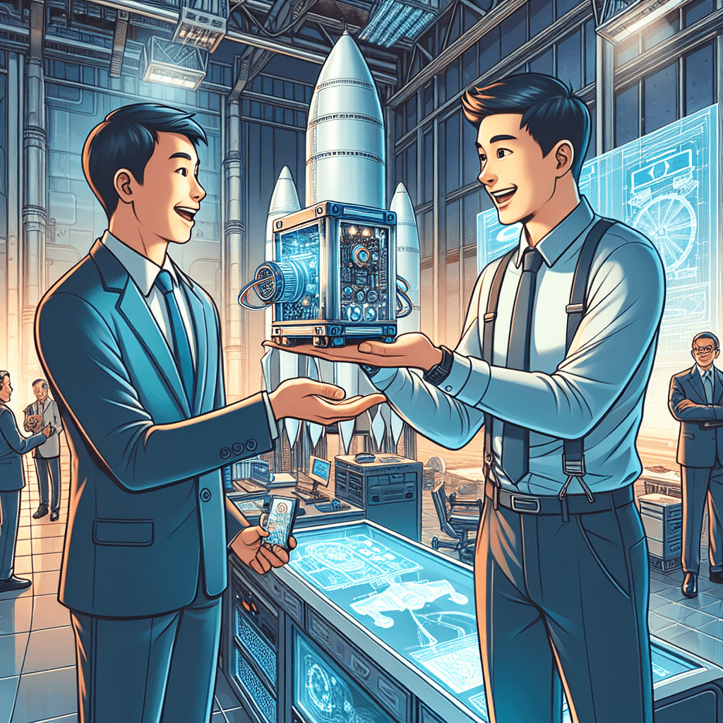 NVIDIA's Jensen Huang Unveils World’s Smallest AI Supercomputer to Elon Musk at SpaceX!