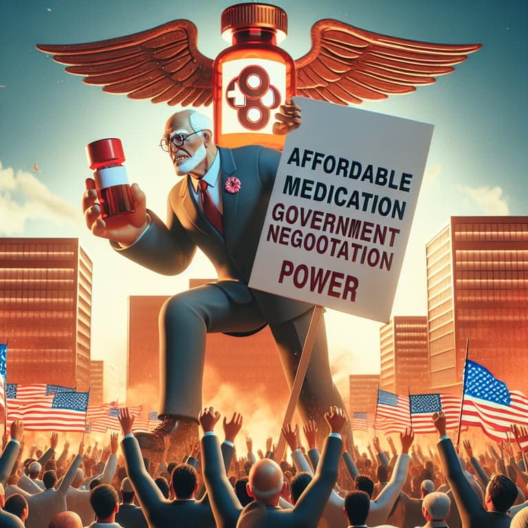 Bernie Sanders Takes on Big Pharma: Advocates for Affordable Drugs with Government Negotiation Power