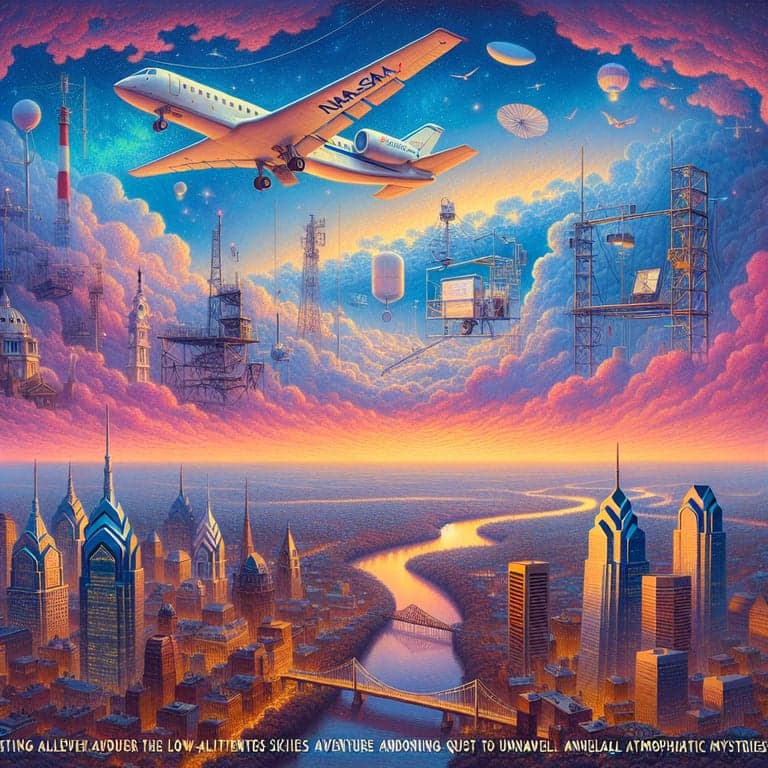 NASA's Low-Altitude Skies Adventure: Unveiling Atmosphere Mysteries Over Philly and Baltimore