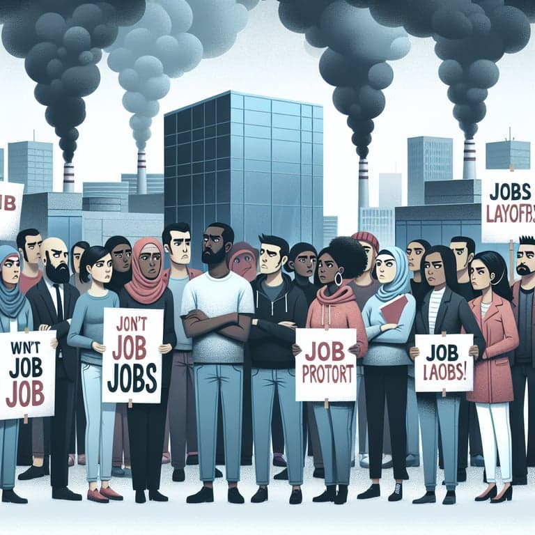 Google Employees Rally for Job Security Amid Layoff Concerns