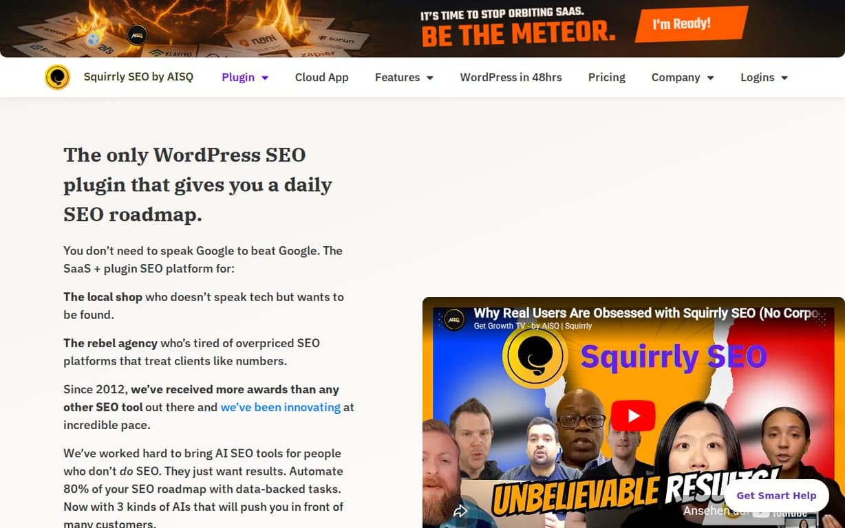 Squirrly SEO screenshot
