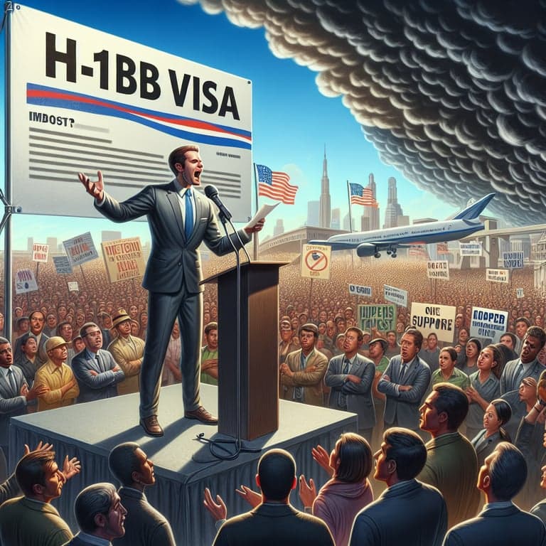 Aravind Srinivas Voices Strong Support for H-1B Visas Amidst Controversy