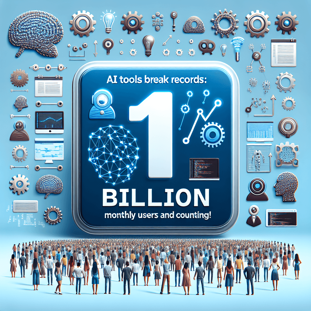 AI Tools Break Records: Over 1 Billion Monthly Users and Counting!