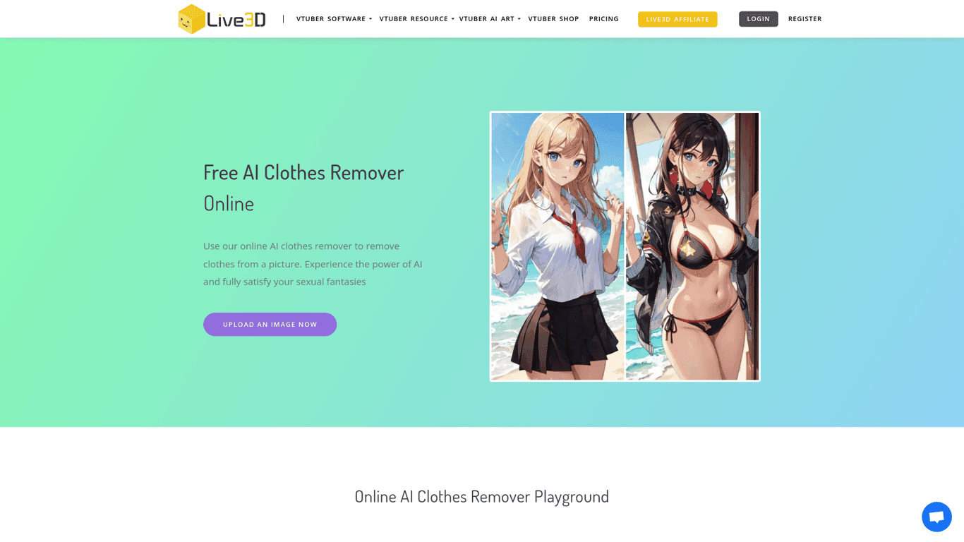 AI Clothes Remover By Live3D screenshot