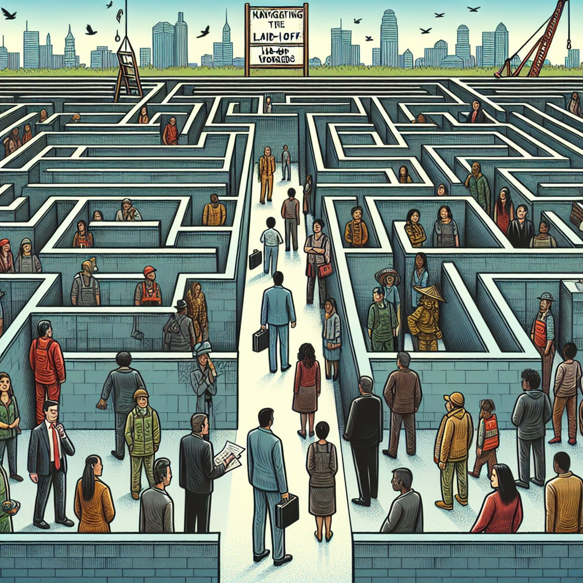 Navigating the H-1B Visa Maze: A Lifeline for Laid-Off Workers