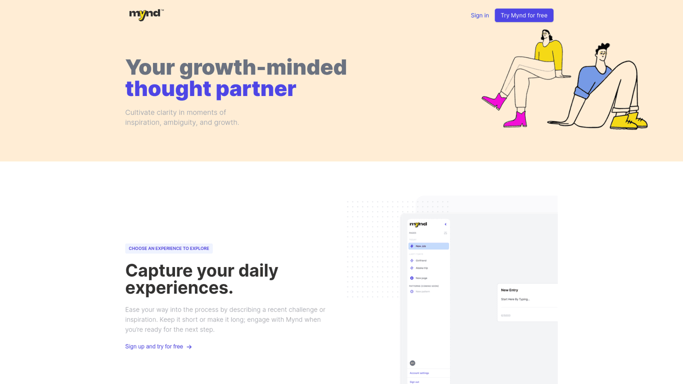 Mynd screenshot