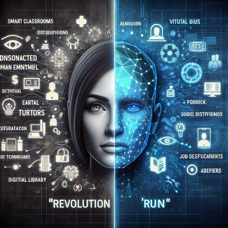 Banner for AI's Role in Higher Education: Revolution or Ruin?