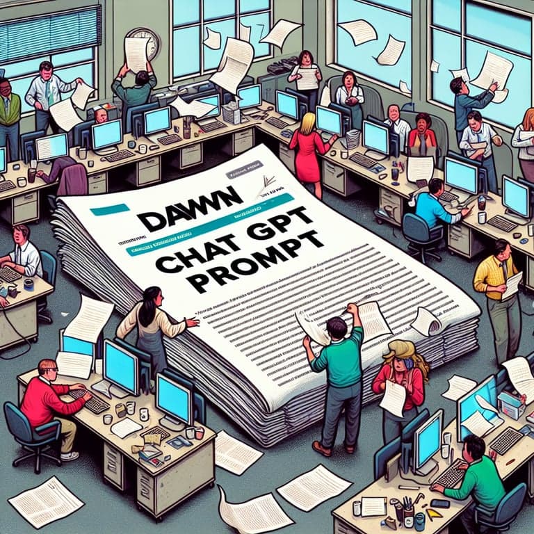 Oops! Dawn Newspaper Accidentally Publishes ChatGPT Prompt in Article Chaos