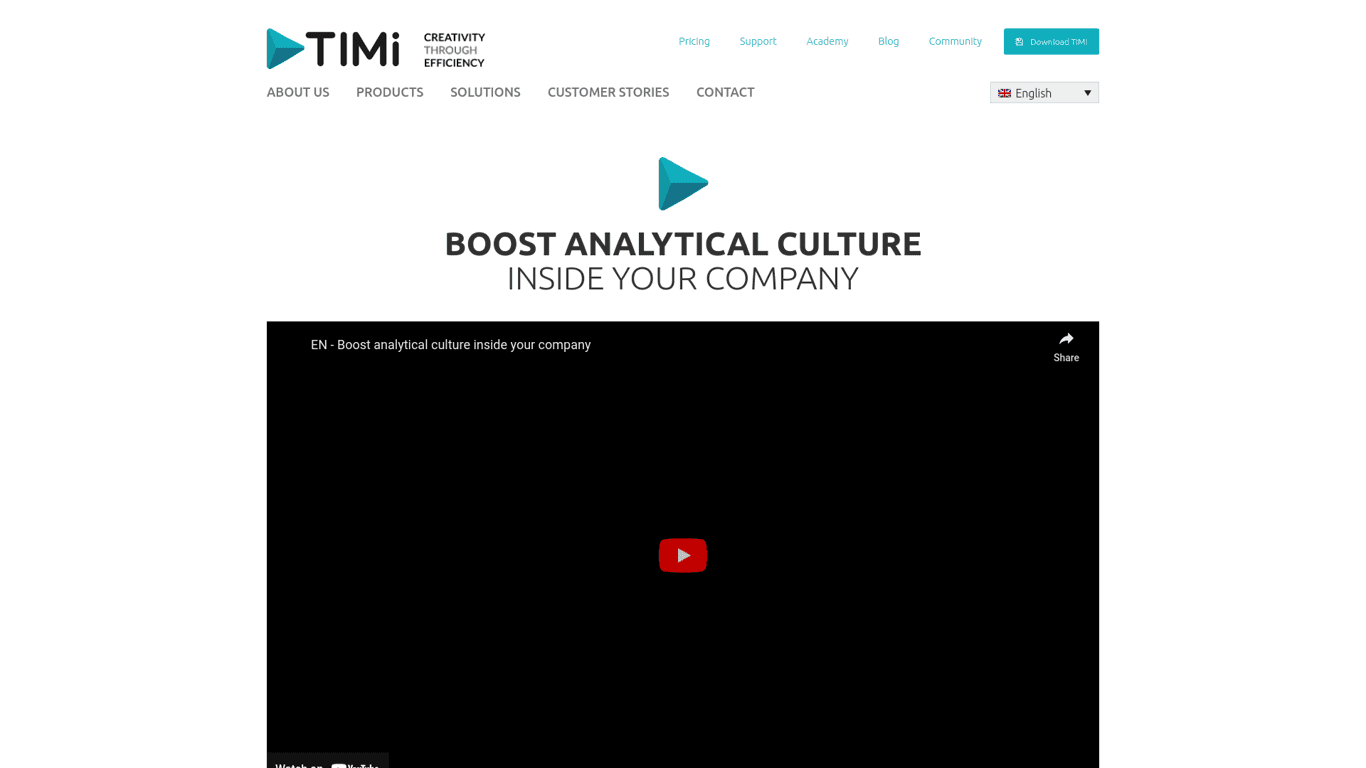 TIMi Suite screenshot