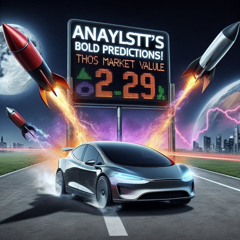 Two Stocks Could Overtake Tesla's Market Value by 2029 - Analysts’ Bold Predictions!