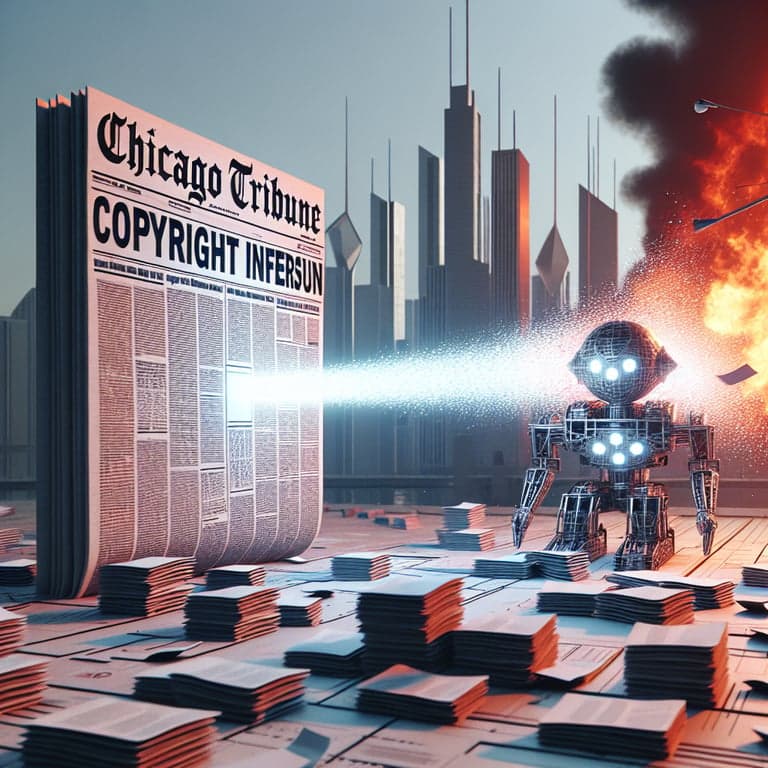 Chicago Tribune Stirs the Pot: Sues Perplexity AI for Copyright Infringement!