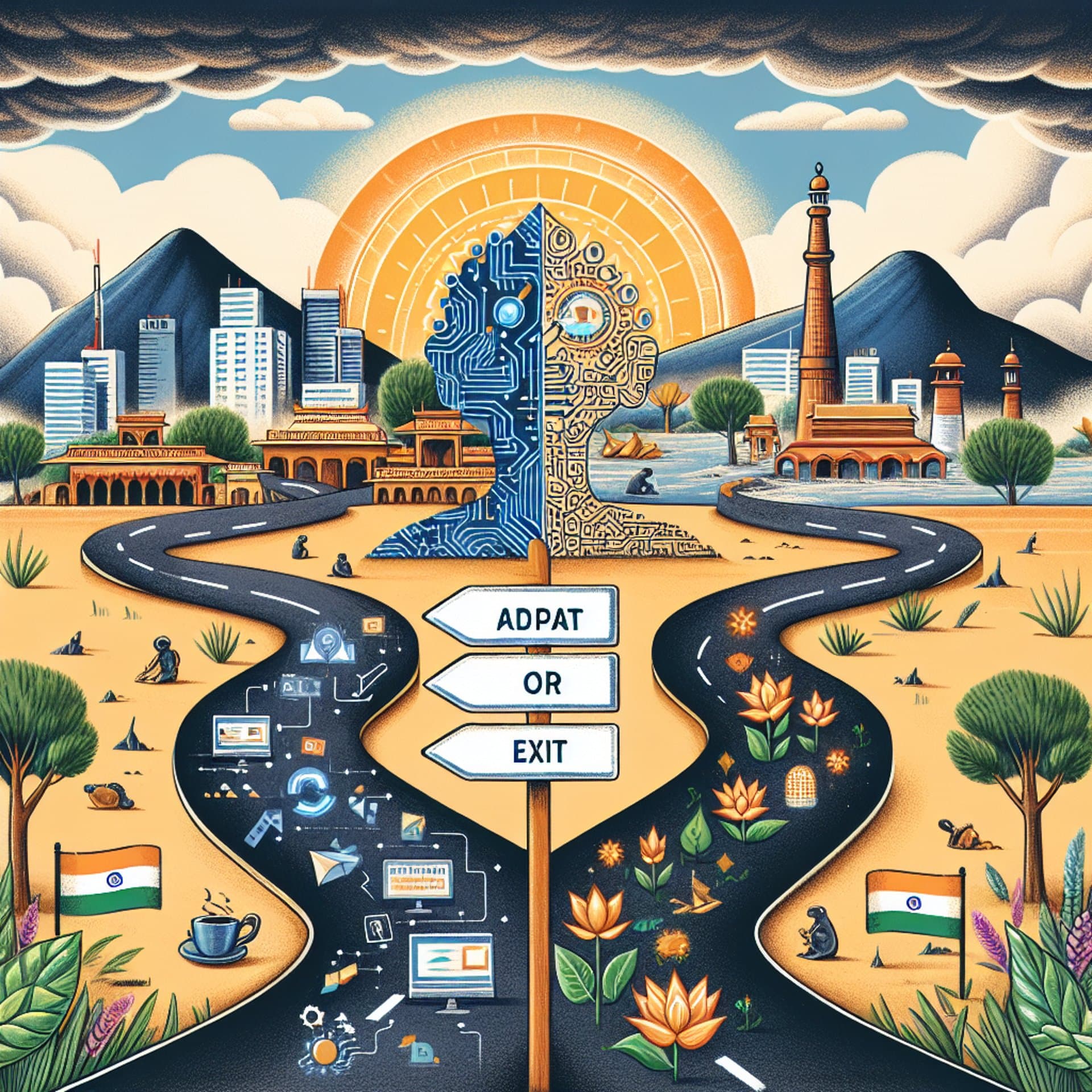 Adapt or Exit: The Evalution of India's Tech Workforce as AI Reigns