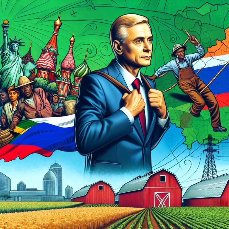 Errol Musk Seeks Russian Refuge for South African Farmers