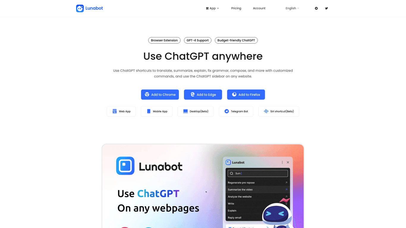 Lunabot screenshot