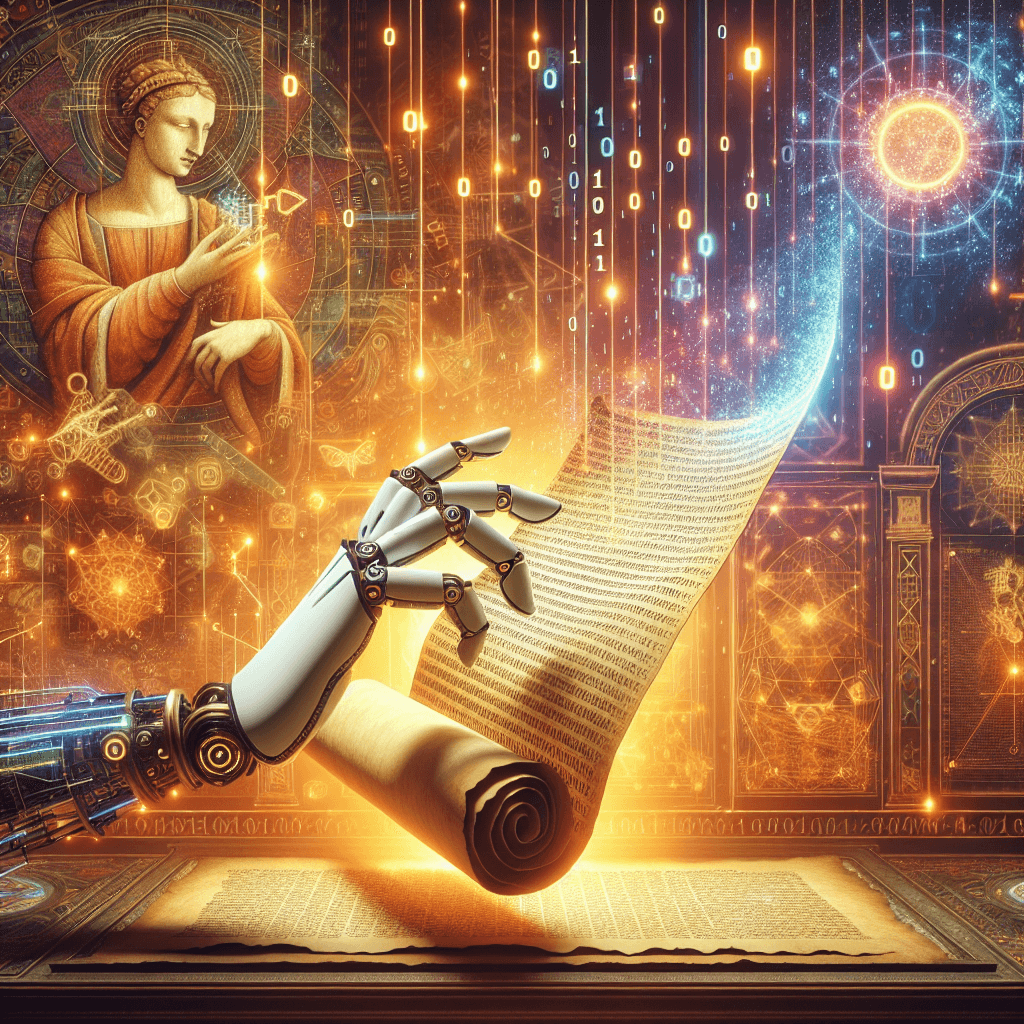 AI Breathes New Life into Ancient Scrolls: A Digital Renaissance