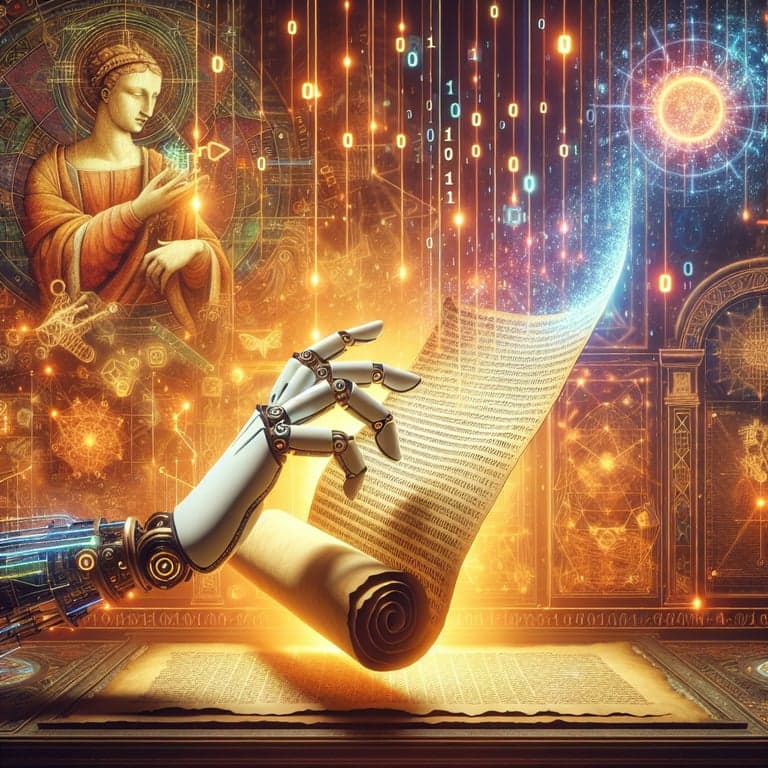 AI Breathes New Life into Ancient Scrolls: A Digital Renaissance