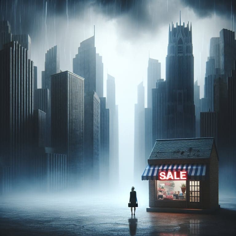 Stagflation Woes: Small Business Optimism Tumbles as Economic Uncertainty Looms