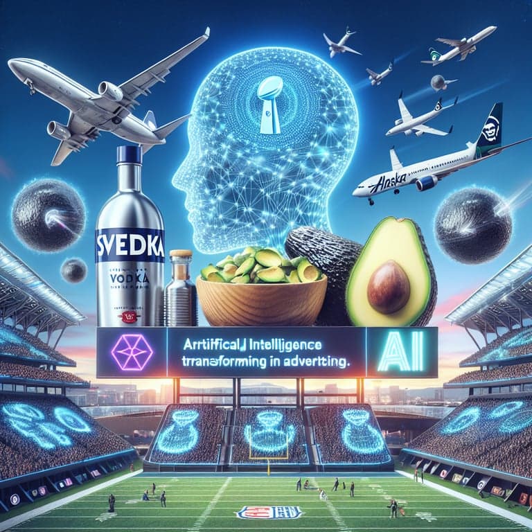 AI Takes the Field: How Svedka, Alaska Airlines, and Avocados From Mexico are Transforming Super Bowl Advertising