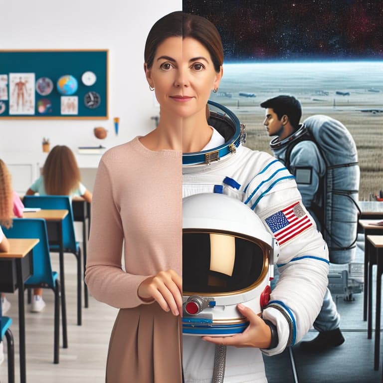 Cedar Rapids Educator Doubles as NASA Trainee!