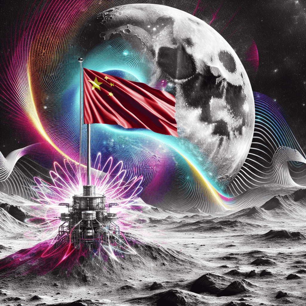China's Fluttering Flag Magic: Electromagnetic Waves to Spice Up the Moon!