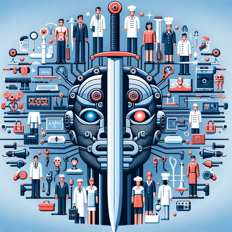 AI's Impact on UK Job Market: A Double-Edged Sword?