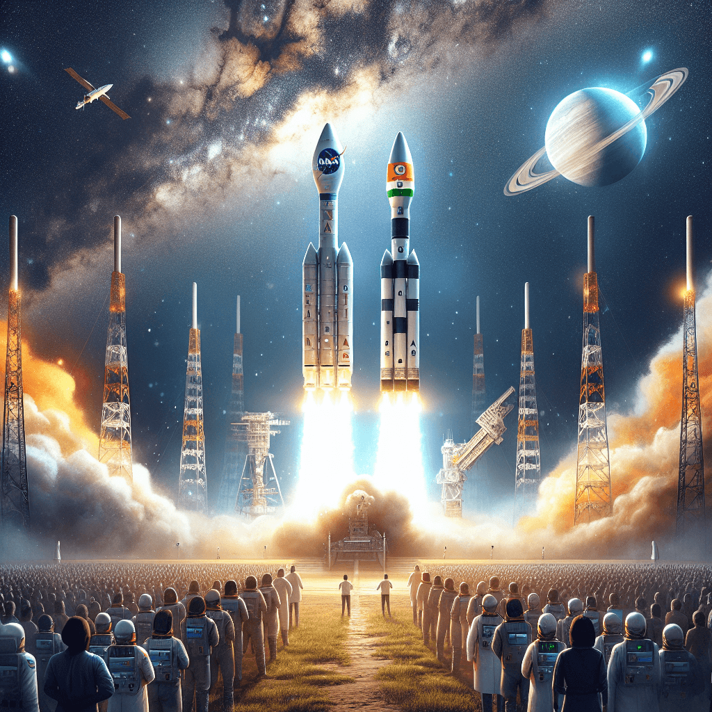 NASA and ISRO: A Stellar Collaboration for Groundbreaking Satellite Launch!