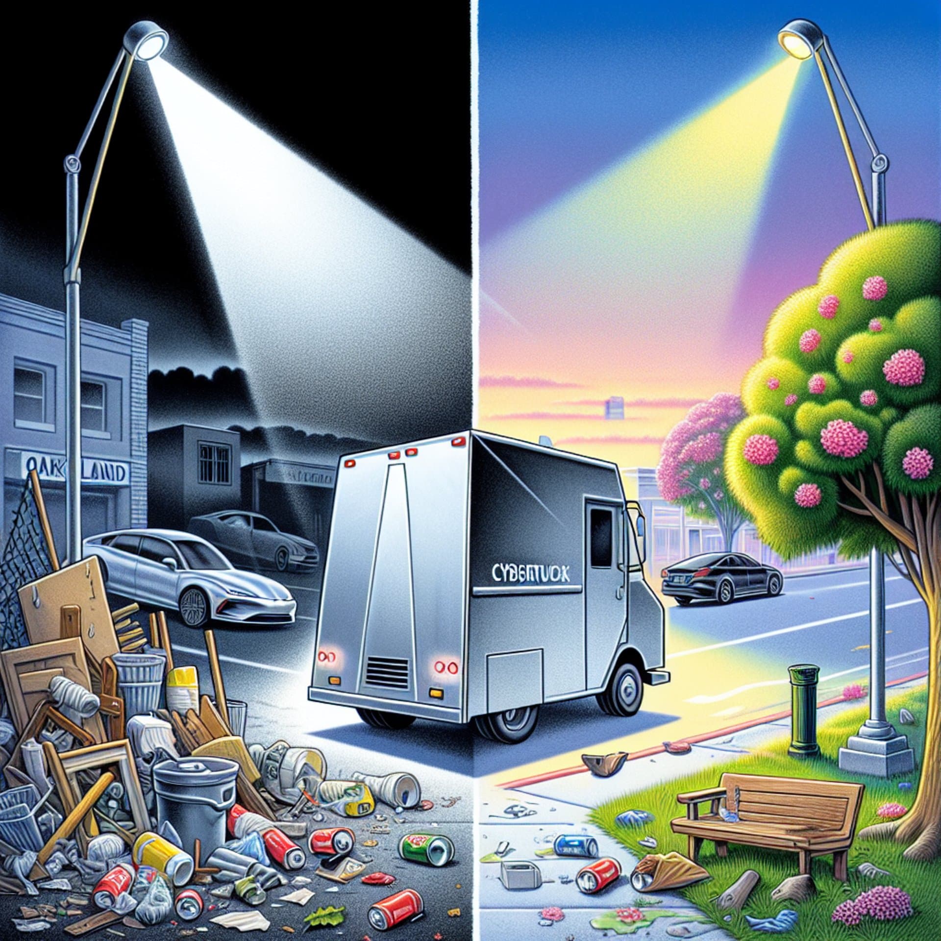 Cybertruck Chronicles: Illegal Dumping Sparks Outrage in Oakland!