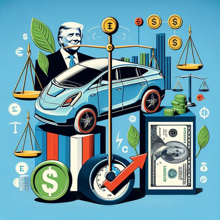 Tesla's Green Gamble: Stock, Trump, and the Federal Credit Conundrum