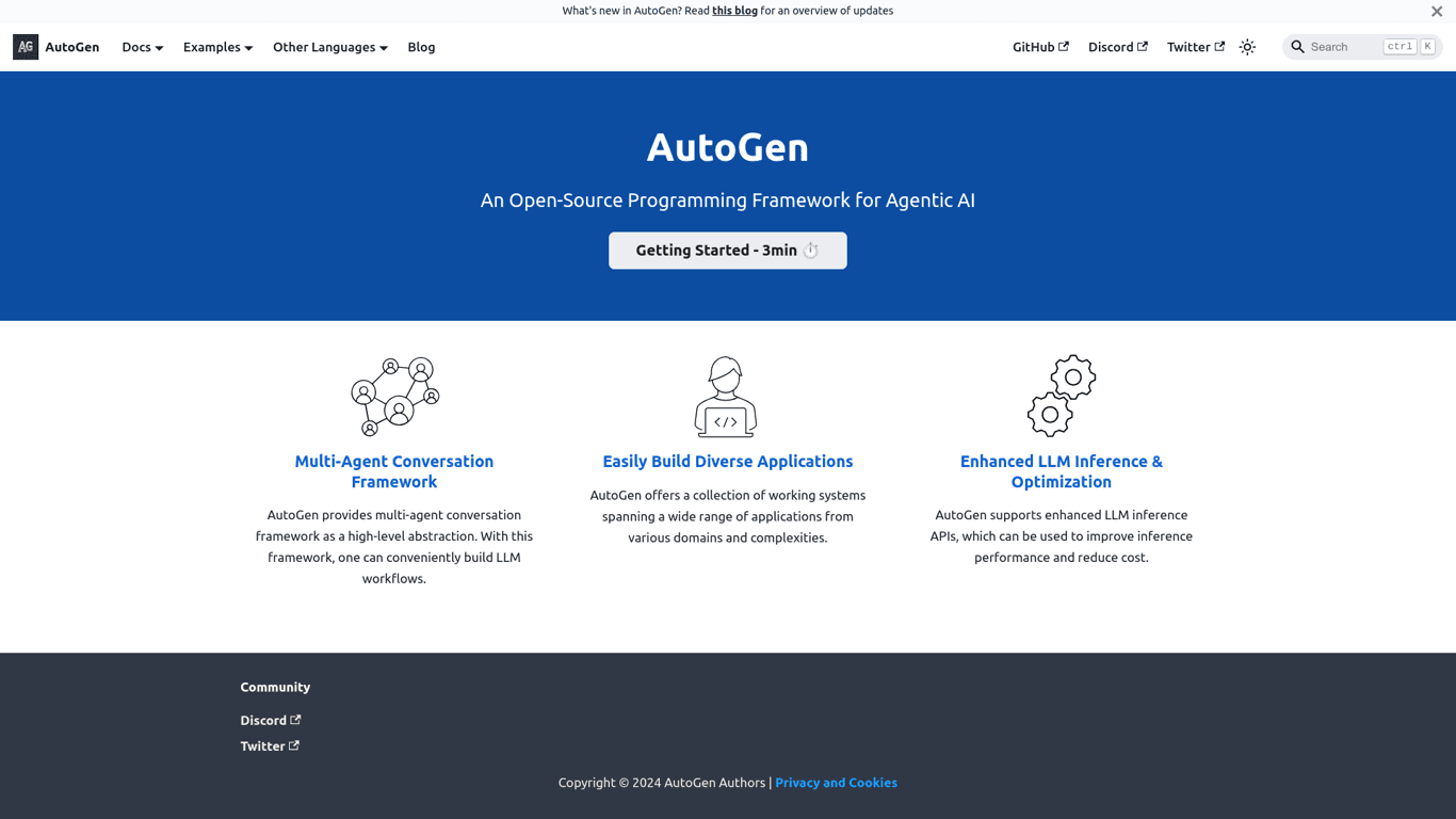 AutoGen screenshot
